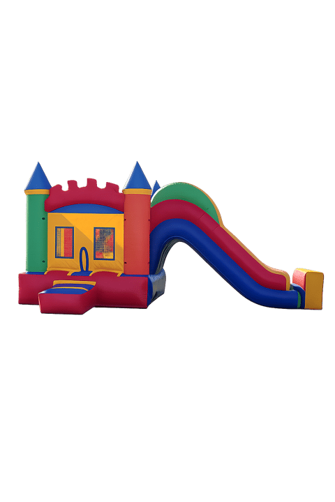 13x28 Big Combo Dry Slide — jumpers & bounce houses rental in the Coachella Valley, California