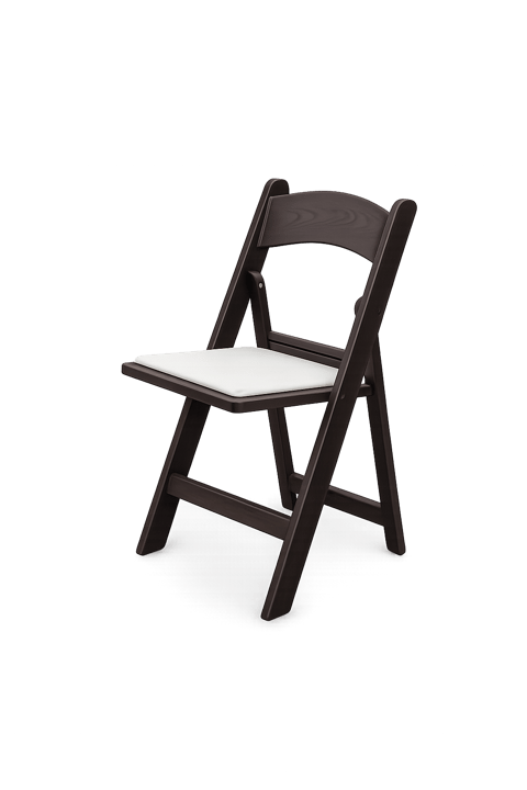 Brown Resin Chairs — Chairs rental in the Coachella Valley, California