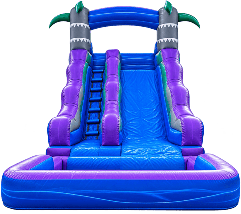 18ft Purple Marble Waterslide — Water Slides rental in the Coachella Valley, California